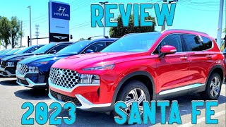 Whats the Difference 2023 Hyundai Santa Fe SE SEL Premium Limited and Calligraphy Comparison [upl. by Taima649]