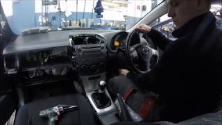 Toyota Coralla 2008 Top Dash Removing [upl. by Dexter164]