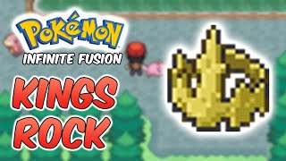 Where to get Kings Rock  Pokemon Infinite Fusion [upl. by Dirgis]