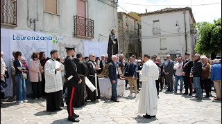 Video festa con processione Beato Egidio da Laurenzana 2023 Laurenzana 28 maggio 2023 [upl. by Swenson]