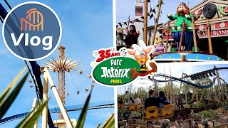 Vlog au parc Astérix  Avril 2024 [upl. by Elorak]