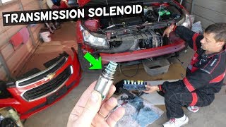 HOW TO REPLACE TRANSMISSION SOLENOID ON CHEVROLET CRUZE SONIC MALIBU EQUINOX [upl. by Leontine]