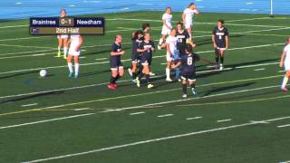 Girls Soccer Needham at Braintree 92415 [upl. by Eelta]