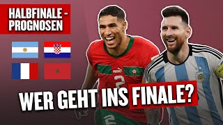 Halbfinale  Prognose Marokkos nächste Sensation ARG – KRO FRA  MAR  Was geht WM  WM 2022 [upl. by Nahtanod]