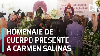 Homenaje a Carmen Salinas en el Monumento a la Madre [upl. by Yadahs]