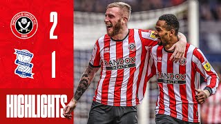 Ndiaye Assist McAtee amp McBurnie goals  Birmingham 12 Sheffield United  Championship highlights [upl. by Moncear]