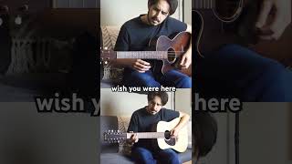 Wish you were here acoustic solo [upl. by Atikim]