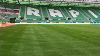 Uniview 21888sqm POS 10mm LED Stadium screen in Vienna rapid football club [upl. by Nysila735]