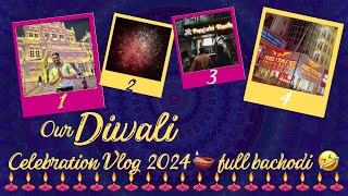 KHARAB HO GAI ES BAR KI DIWALI 2024🪔 FULL BACHODI 🤣  DIWALI VLOG [upl. by Hselin]