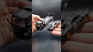 KEN BLOCK Hoonicorn and Team Transport Hauler 😍Micro Turbo YM Model  kenblock Shorts Diecast [upl. by Charlean]