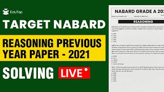 Reasoning for NABARD Grade A 2022  Best Reasoning Strategy amp Guidance NABARD Grade A 2022 [upl. by Naji]