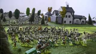 Diorama 172 The battle of Waterlooavi [upl. by Felten903]