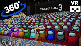 AMONG US 360°  CINEMA HALL 3 VR360° ANIMATION  VR360° Experience [upl. by Nwahsat]