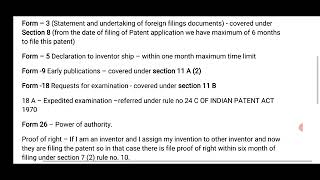 Lecture 2  Patent agent exam 2025 Documents of submission Important forms for Patent agent exam [upl. by Srini]