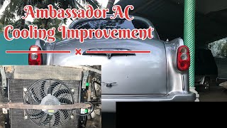 Ambassador AC cooling Tamil  Bigger condenser  Chill Cabin  AC issues [upl. by Jillane]