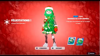 COMMENT OBTENIR LE SKIN BROUSSAILLE DE LA FÊTE HIVERNALE GRATUITEMENT SUR FORTNITE [upl. by Nancey]