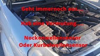 Geht immer noch aus VERMUTUNG Nockenwellensensor oder Kurbelwellensensor Rexton 27l XDI [upl. by Dalila]