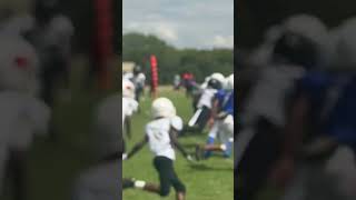 Dallas Elite 8u vs Texas Elite Thunder Mason Knifes Through The Defense For A TD [upl. by Atwahs826]