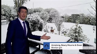 Winter weather pictures amp videos from across the UK  BBC amp ITV weather  13th February 2021 [upl. by Hannala]