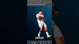 Como Diseñar Imagen Deportiva en Photoshop tutorial photoshopefectos photoshopparaprincipiantes [upl. by Refinnaej]