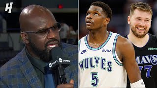 Inside the NBA reacts to Mavericks vs Wolves Game 2 Highlights [upl. by Anerhs843]