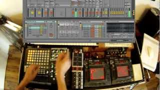 VZI  this is my Live Looping Setup Ableton Live 9 [upl. by Noelle417]