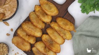 How to make Plantain Fritters  Bakabana [upl. by Eseeryt942]