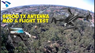 SNAPTAIN SP500 TX Antenna Mod Test amp Flight  BEE SWARM ATTACKS IT AGAIN 🐝🐝🐝 [upl. by Clayton]