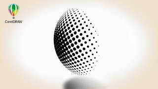 Create Halftone Pointillizer Lens Effect in CorelDraw [upl. by Turmel]