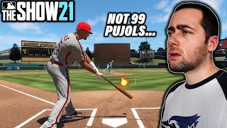 THEY RELEASED A NEW ALBERT PUJOLS IN MLB THE SHOW 21 DIAMOND DYNASTY [upl. by Eixor375]