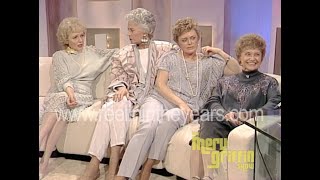 Golden Girls Betty WhiteBea ArthurRue McClanahanEstelle Getty • Interview • 1985 RITY Archive [upl. by Erie]