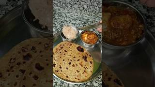 Simple Veg Dinner Thali🥰😍shorts youtubeshorts food dinner dinnertime bengali bengalivlog [upl. by Burbank708]