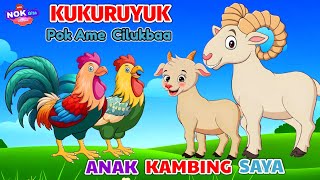 Lagu Anak Top Populer  Kuku Kukuruyuk Pok Ame Cilukba Anak Kambing Saya Dan Lainnya [upl. by Olmsted197]