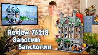 Review LEGO 76218 Sanctum Sanctorum  Perfect bij modulaire gebouwen 10255 10270 10278 amp 10297 [upl. by Asssilem8]