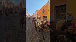 Tradicional Cabalgata a Terreros sanmigueldeallende Guanajuato mexico [upl. by Azilef]