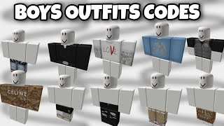 Roblox Boys Outfits Codes For Brookhaven RP Berry Avenue and Bloxburg [upl. by Caassi]