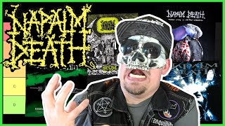 NAPALM DEATH Albums Ranked Best To WORST [upl. by Jed769]