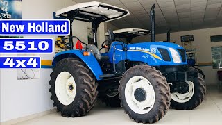 New Holland 5510 4x4 4WD Tractor 2021 [upl. by Inaliel]