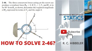 246 hibbeler statics chapter 2  hibbeler  statics [upl. by Ahswat]