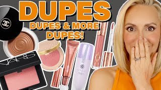 DUPES FOR LUXURY BEAUTY PRODUCTS  Makeup Dupes  Over 40 [upl. by Bartle813]