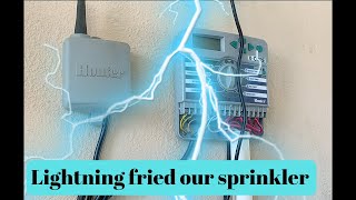 Rachio Sprinkler unboxing  Install [upl. by Buff]