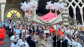 PROCESSIONE CORPUS DOMINI AMALFI 08 GIUGNO 2023 [upl. by Sankaran112]