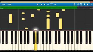 Ruelle  Live Like Legends Synthesia Tutorial [upl. by Arjan114]