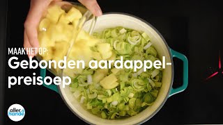 Gebonden aardappelpreisoep  Recept  Allerhande [upl. by Romain759]