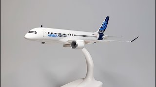 Herpa Wings News Airbus A220300  Kennung CFFDO [upl. by Nahraf886]