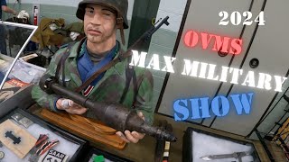 MAX Military Show OVMS Sept 2024 York PA Militaria Collectors military antique [upl. by Rawdin]