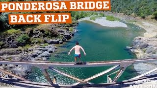 Gainer from the Ponderosa Bridge California People are Awesome [upl. by Refitsirhc]