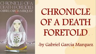 Chronicle of a Death Foretold by Gabriel Garcia Marquez in Hindi  Full Summary Analysis [upl. by Belia]