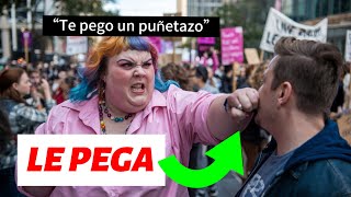 Cuando LAS FEMINISTAS pierden la CABEZA ⚠️🤡🧠 [upl. by Idas]