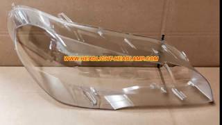 BMW X5 E70 Headlight Plastic lens Cover Lenses Replacement [upl. by Raseda979]